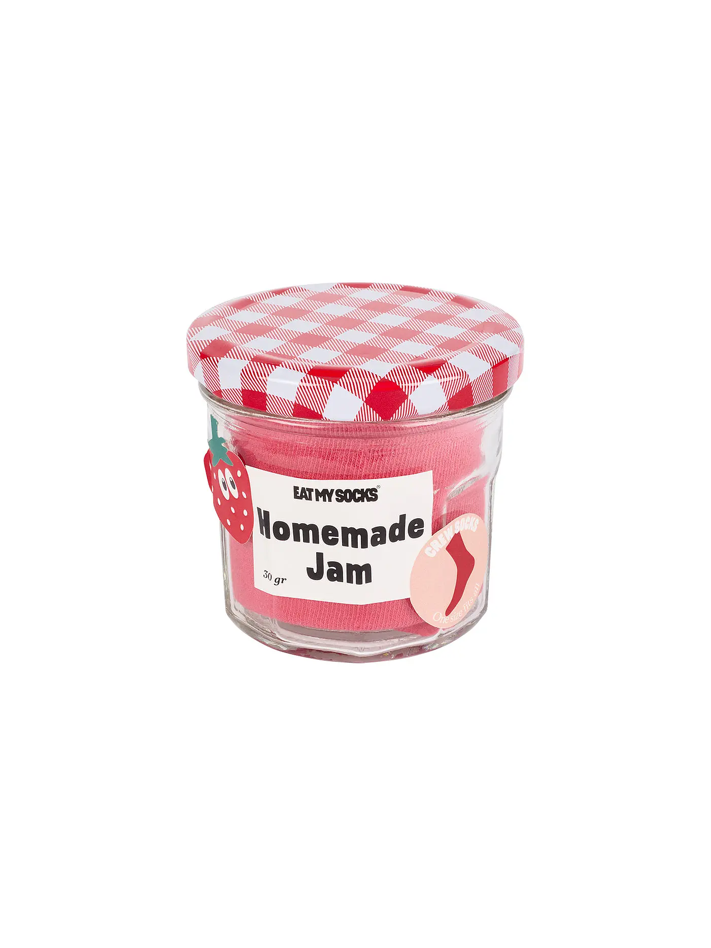 EAT MY SOCKS | Socken 36-45 HOMEMADE JAM STRAWBERRY | 